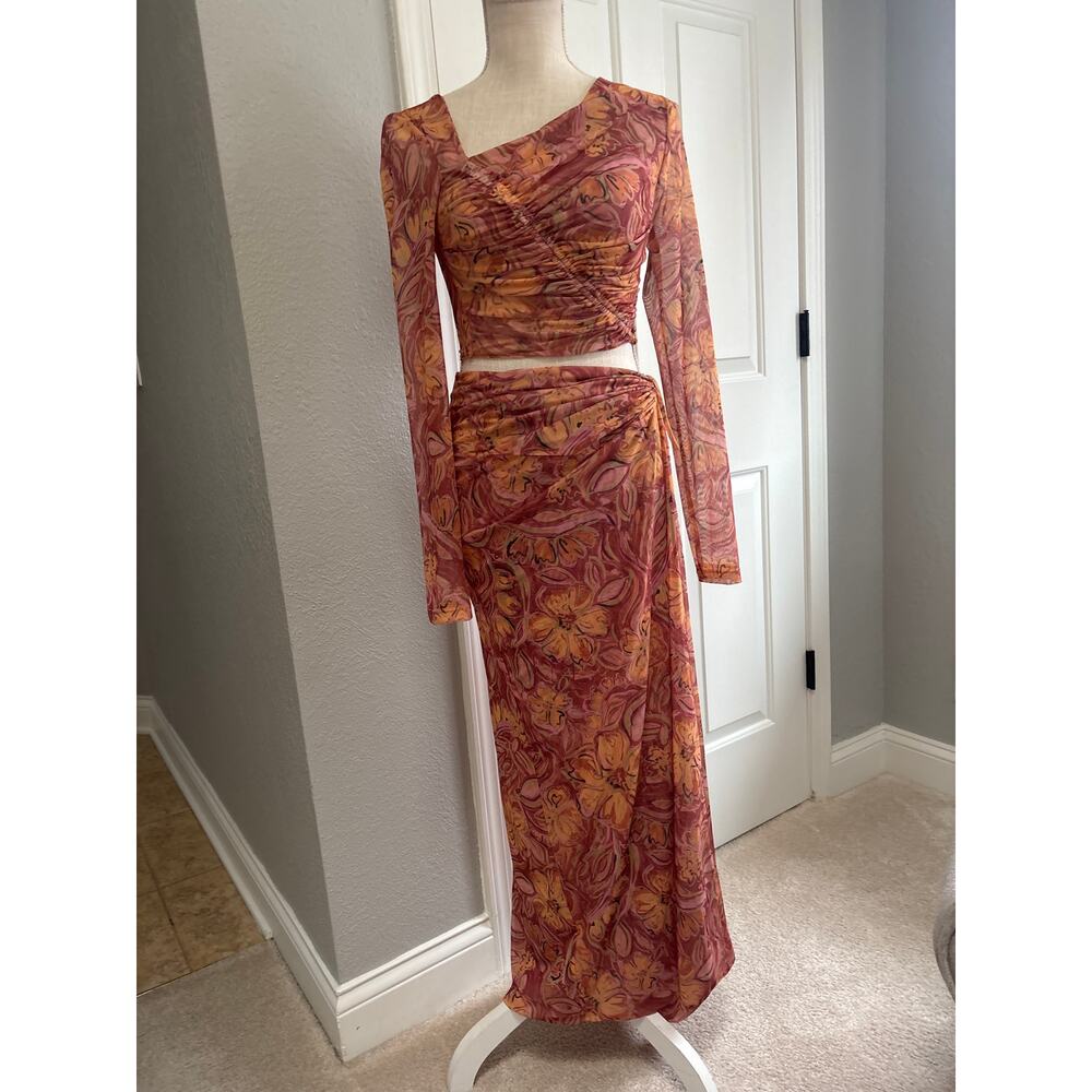 NWT FREE PEOPLE Supernova Set-Color Warm Clay Combo Size XS - Picture 4 of 14